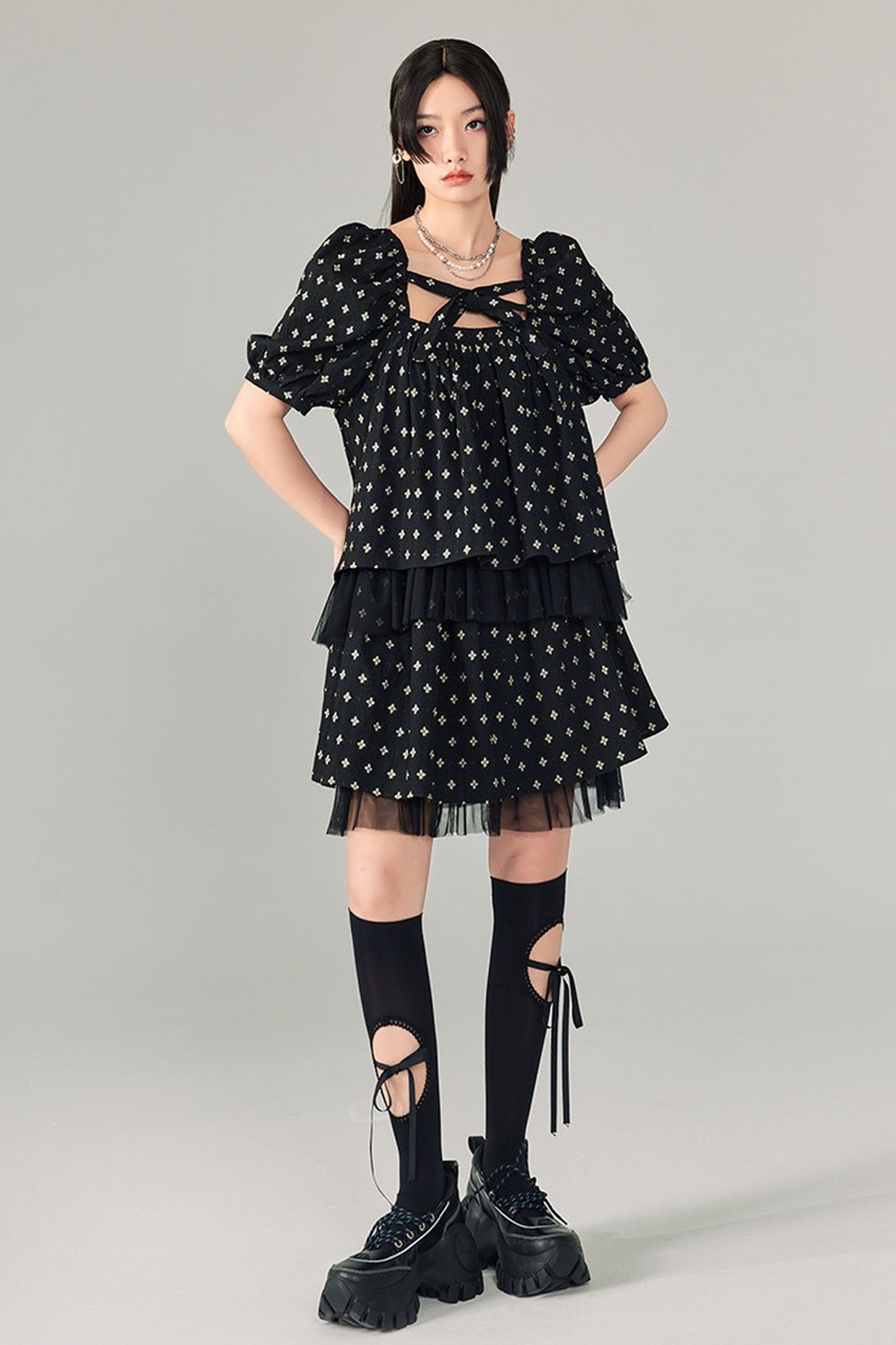 Floral Top and Skirt Set-Up