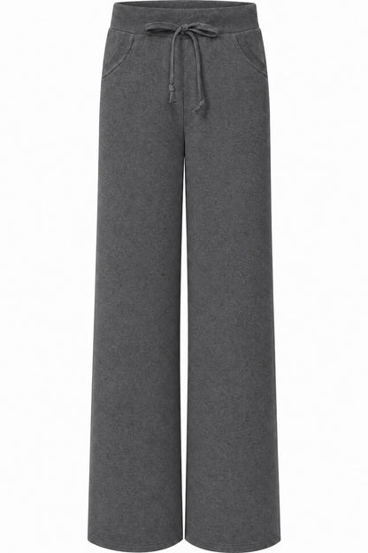 Ensemble cardigan en maille à capuche et pantalon de jogging