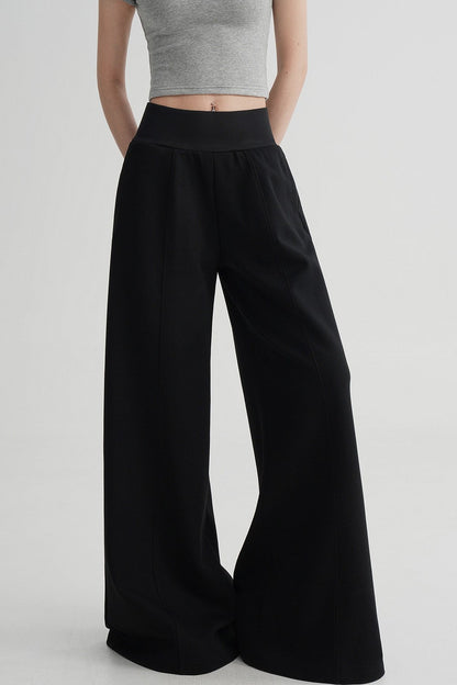 High-Waisted Flared Versatile Pants