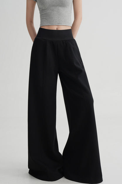 Pantaloni svasati eleganti a vita alta