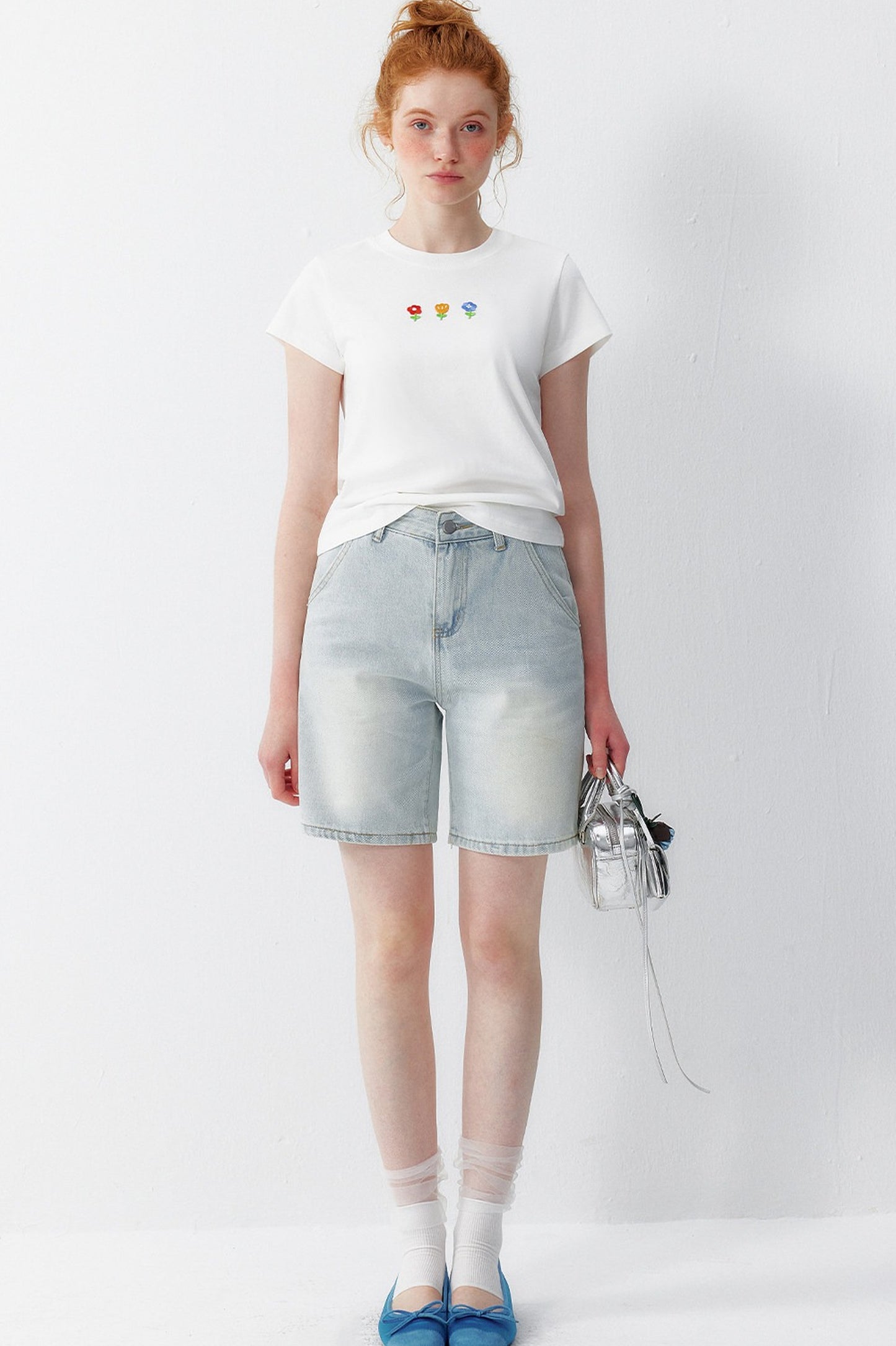 White Flower T-Shirt
