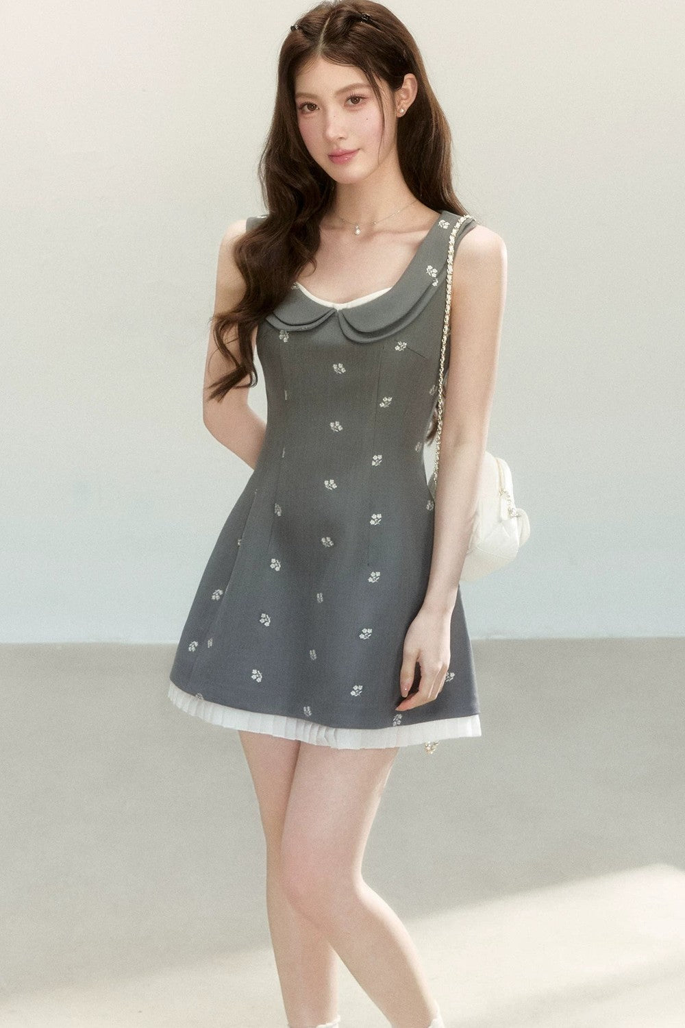 우아한 피나포르 A라인 드레스