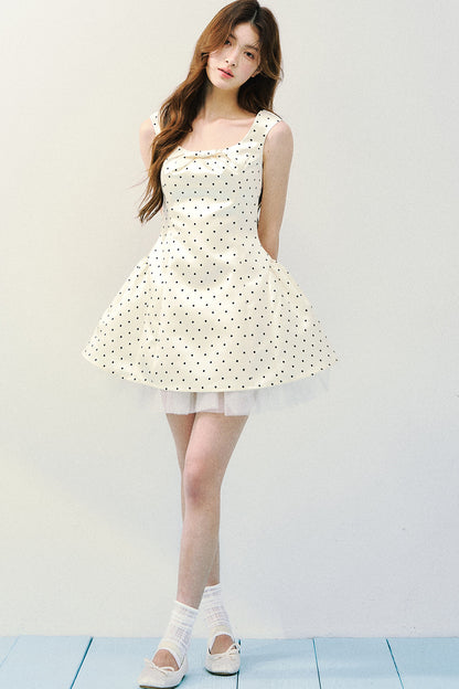 Two-Tone Satin Princess Dress