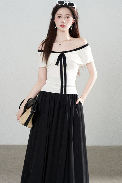 French Knit Summer Top