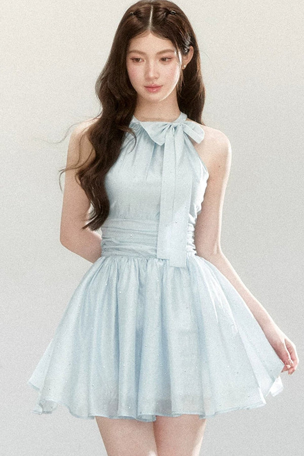 Elegant Blue Fairy Dress