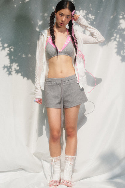 Star Print Halter Top