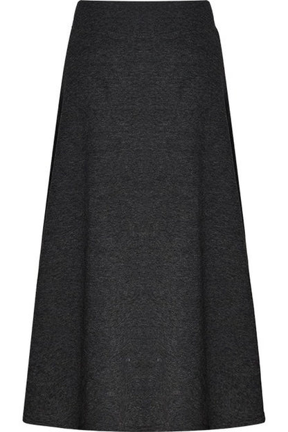 Knitted Jacket and Long A-Line Skirt Set-Up
