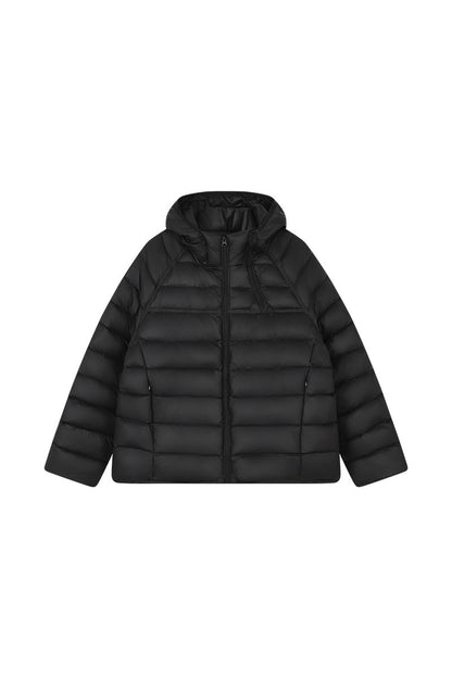 Silhouette Zipper Down Jacket