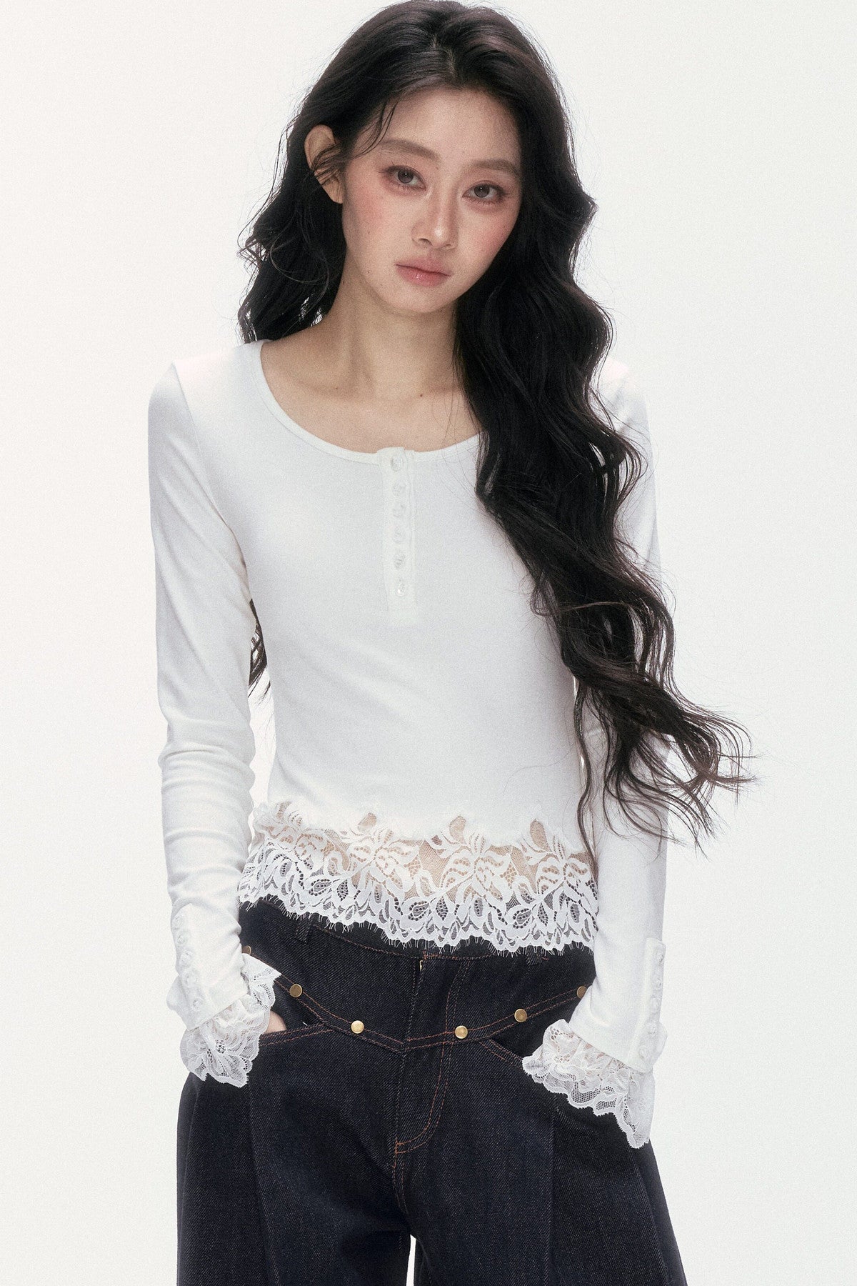 Pearl Wool Suede Vest and Pants Set-Up