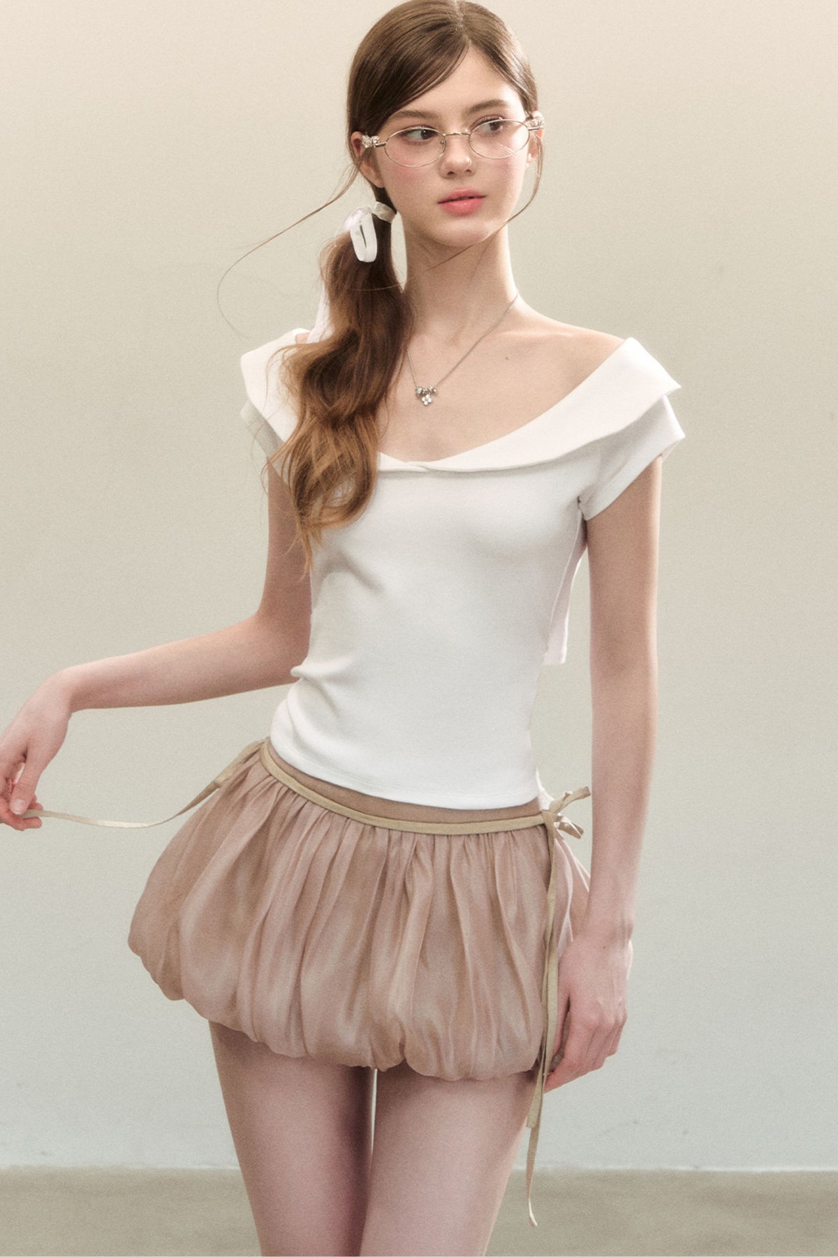 Doll Collar T-Shirt