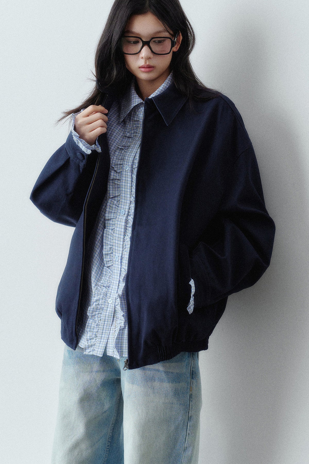 Retro Layered-Look Jacket
