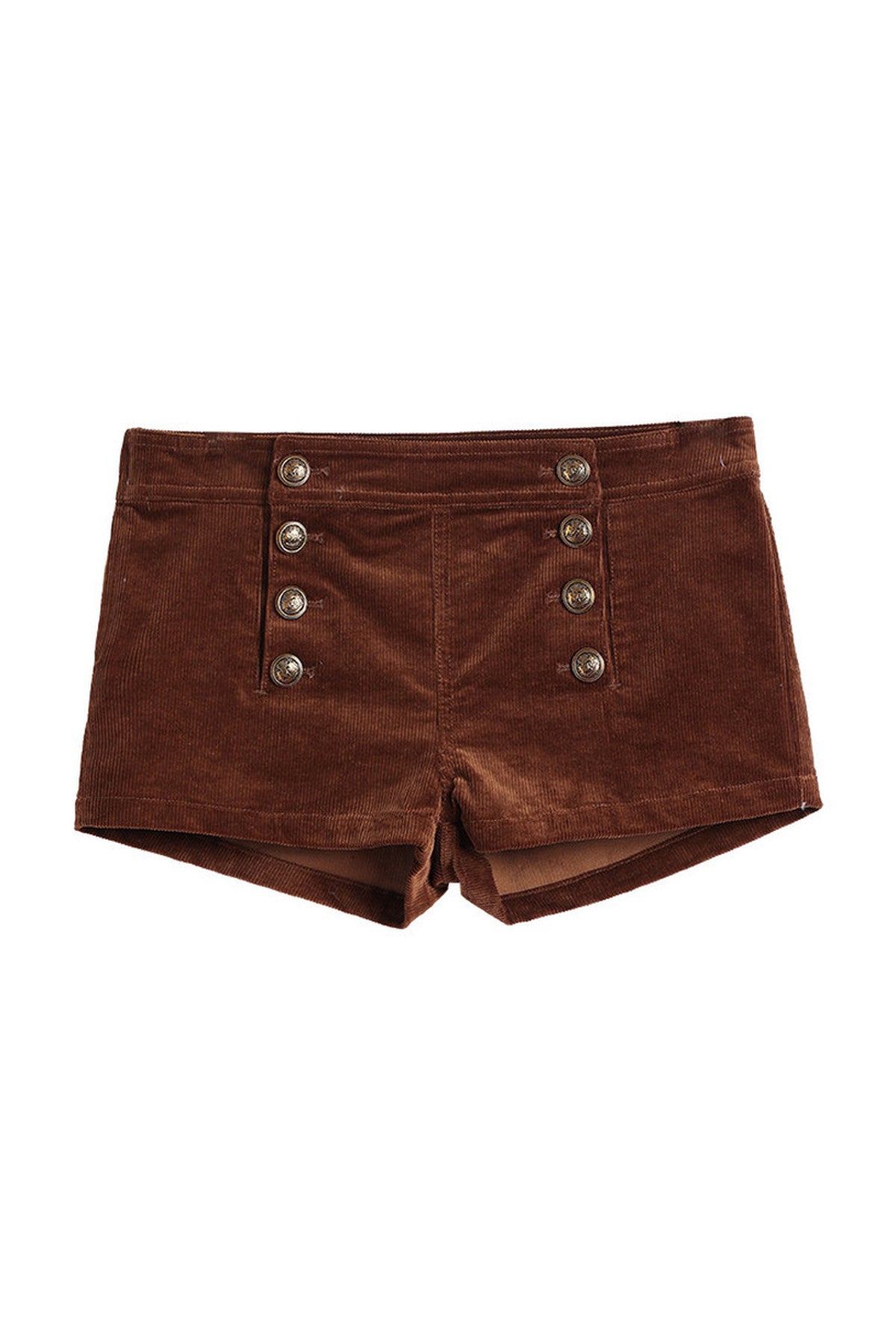 Slim Fit Corduroy Shorts
