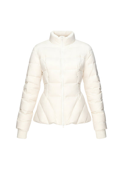 Lightweight White Duck Down Jacket Set-Up