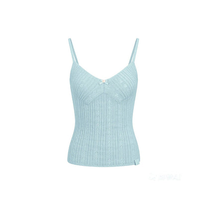 Leichtes Strickset aus Weste und Strickjacke