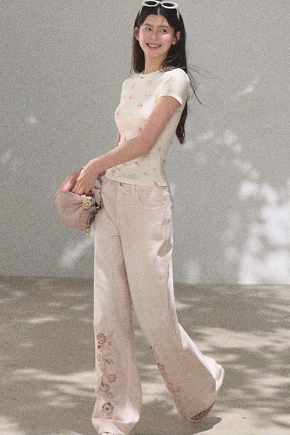 Printed Modal Cotton Summer Top