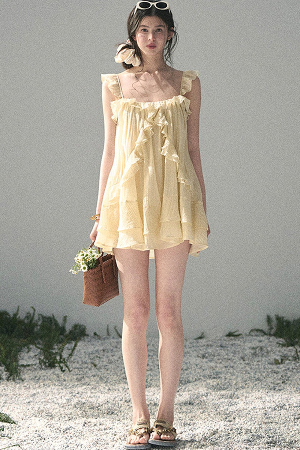 Beach Vacation Babydoll Dress