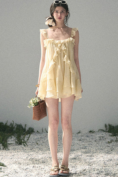 Beach Vacation Babydoll Dress