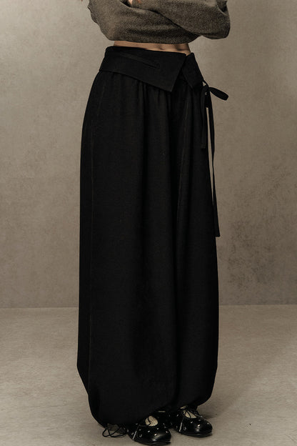 Vintage Lantern Loose Pants