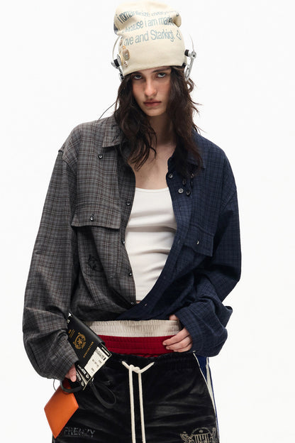 Long Sleeve Plaid Shirt
