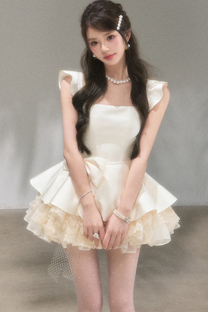 Princess Puffy Short Dress