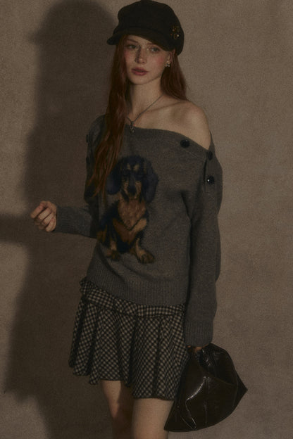 Dachshund Puppy Pullover Sweater