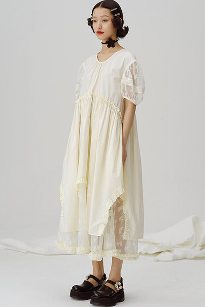 First Love Irregular Hem Dress