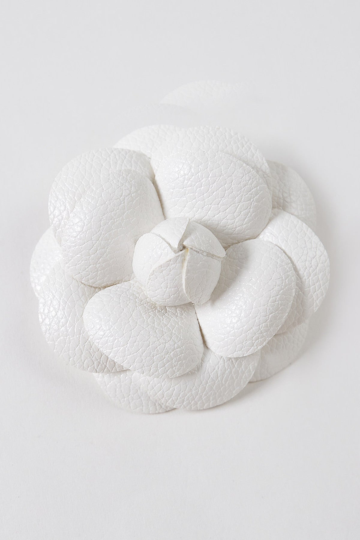 White Camellia Brooch