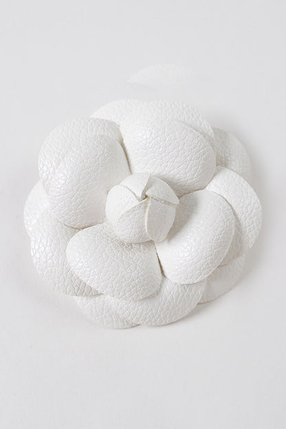 White Camellia Brooch