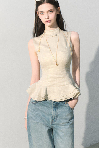 Lyocell Gilded Linen Camisole