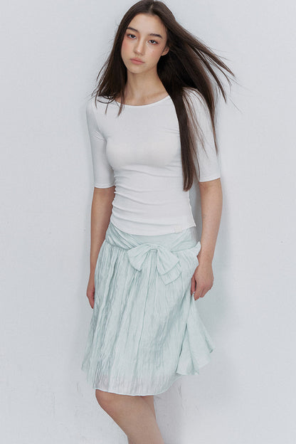 Reversible Cross-Knot Blouse