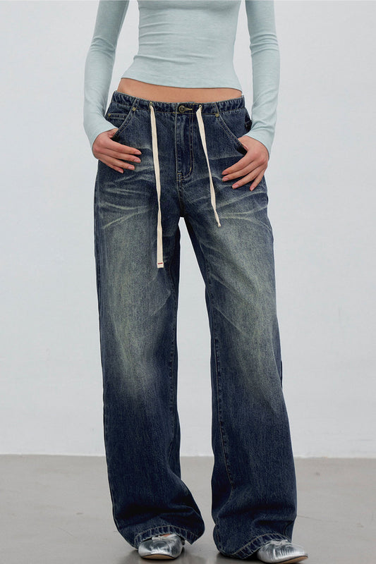 Pantalones vaqueros retro degradados