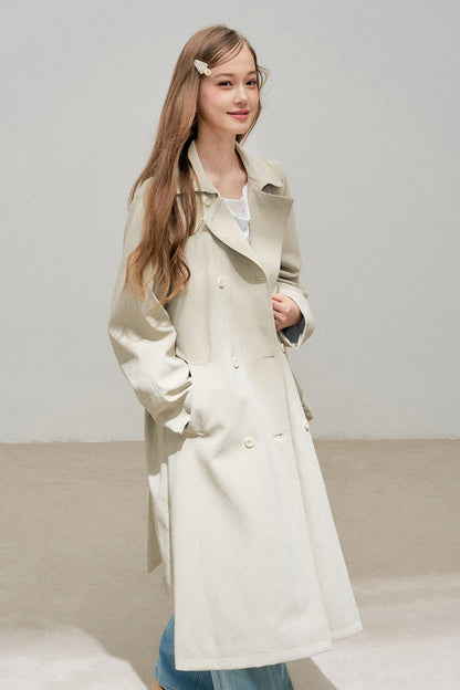 Warm Gray Classic Silhouette Jacket