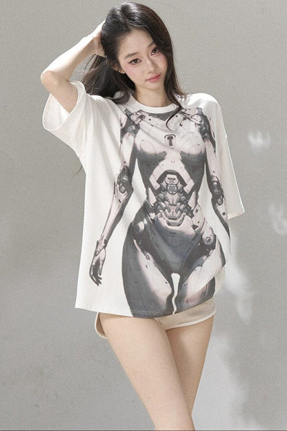 White Oversized T-Shirt