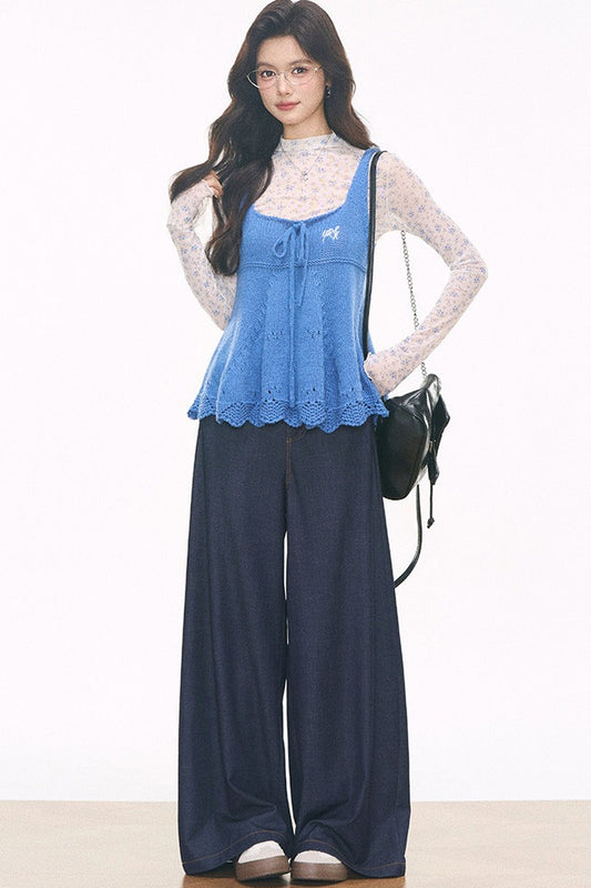 Completo con maglione strato base in rete