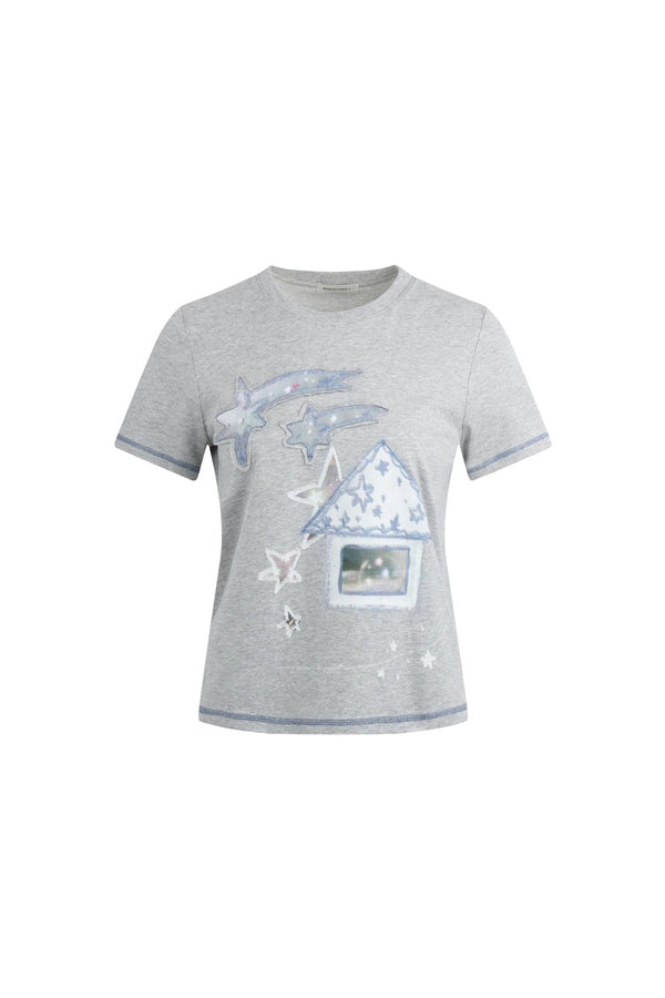 Cottage Patch Short Sleeve Top