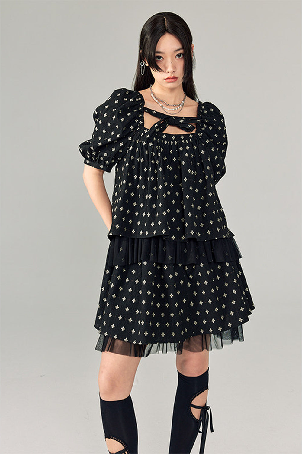 Floral Top and Skirt Set-Up