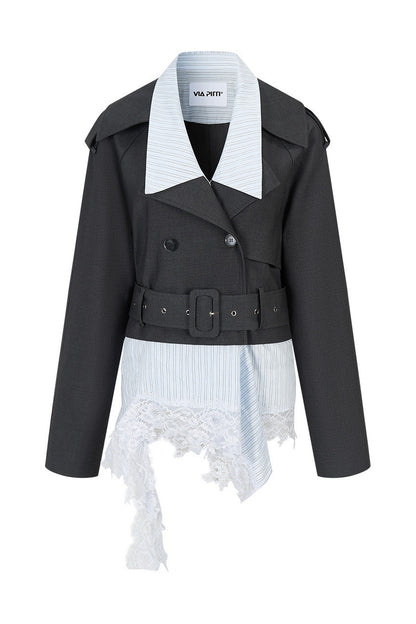 Detachable Two-Way Suit Jacket