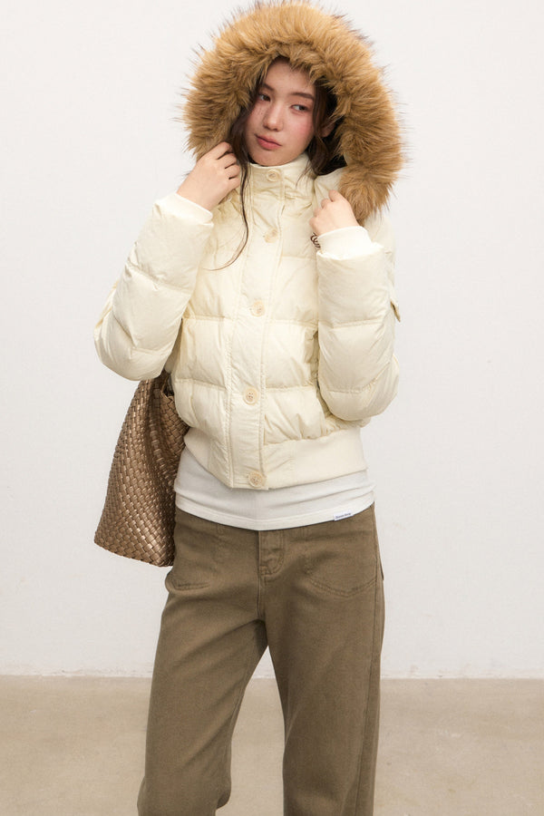 High-Waisted Flared Jeans and Jacket Set-Up