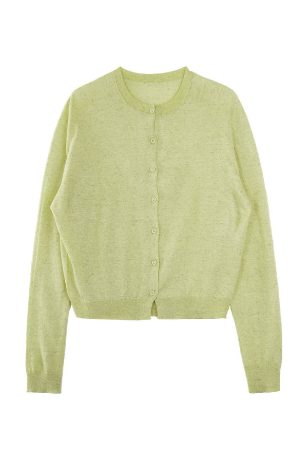 Summer Thin Breathable Knit Cardigan Set-Up