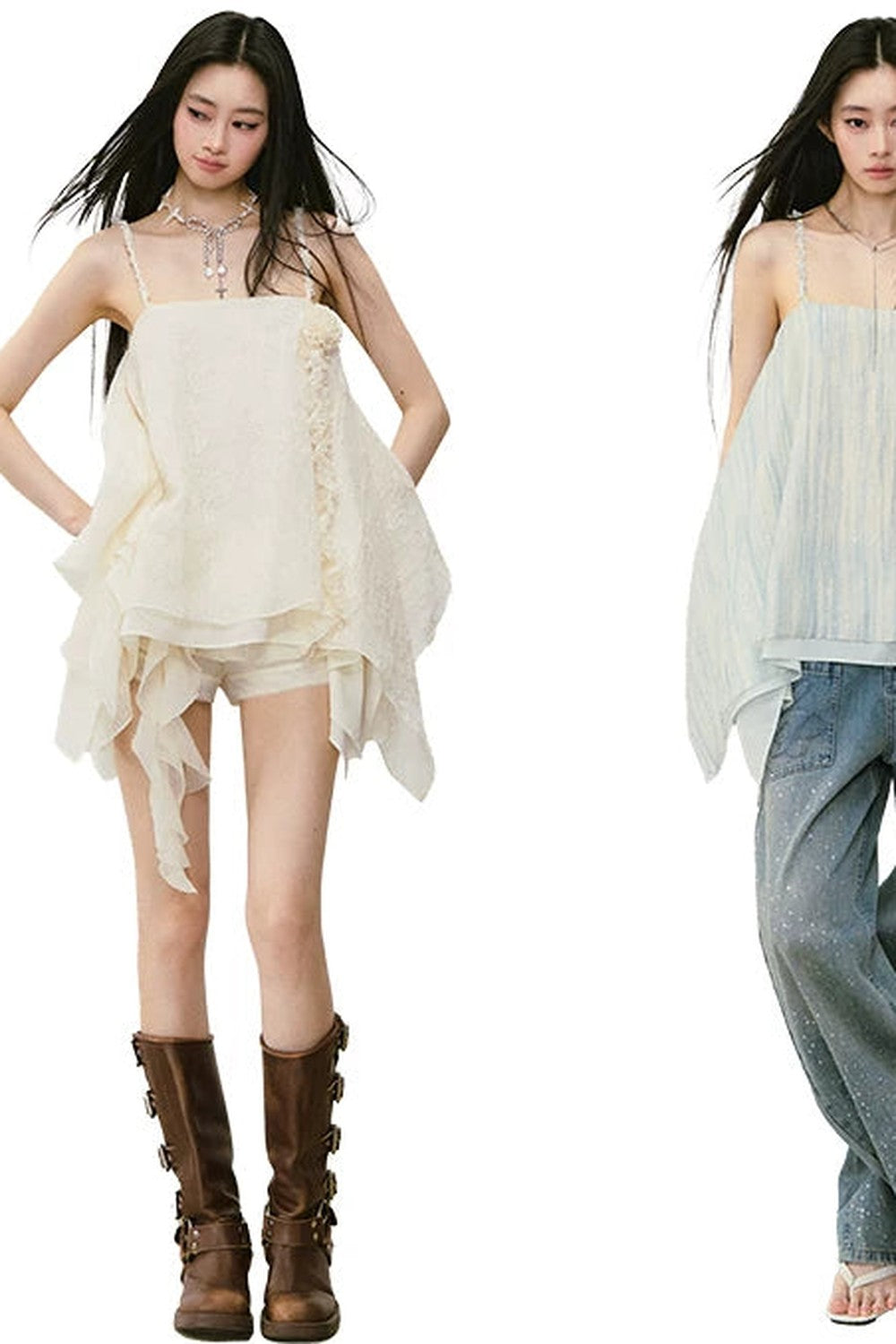 Three-Dimensional Floral Dress