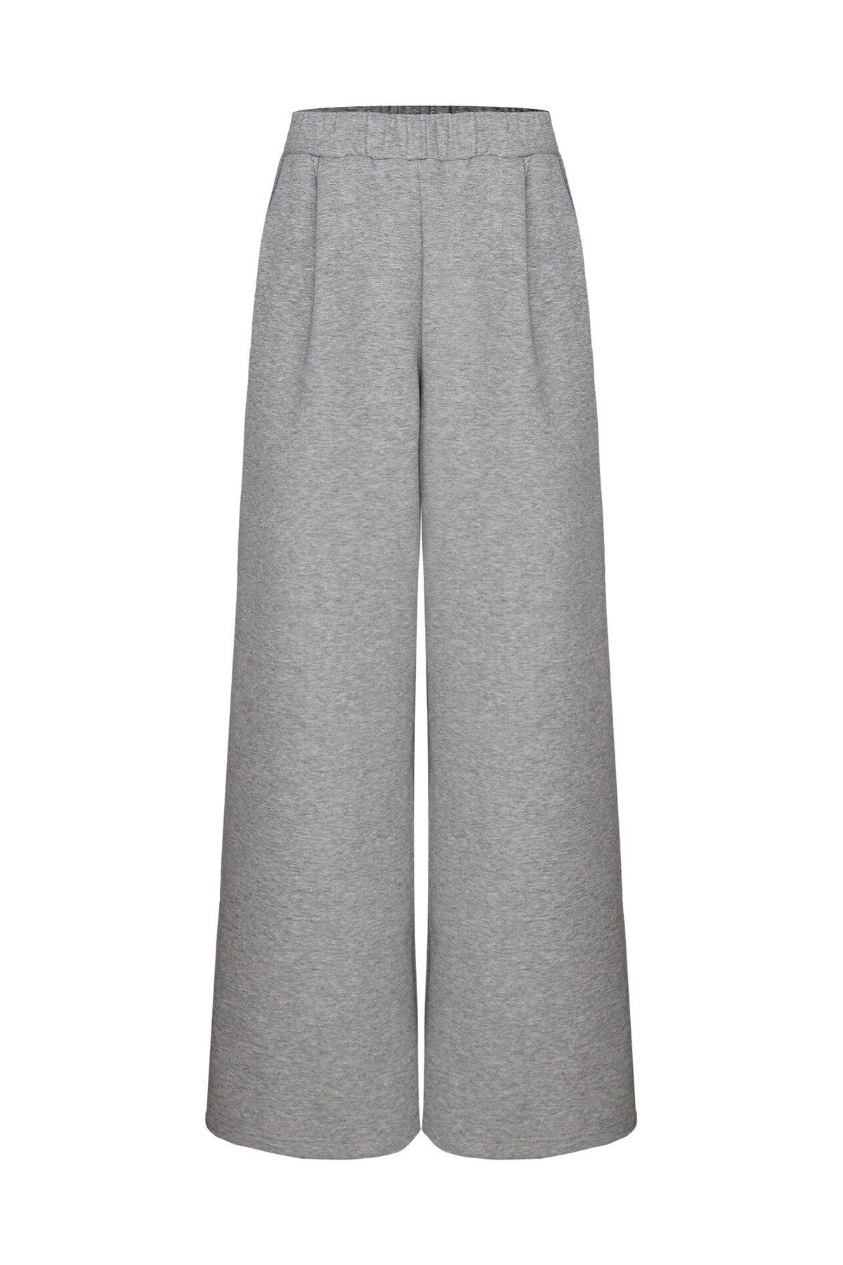 Gray Hooded Cardigan Jacket and Pants Set-Up