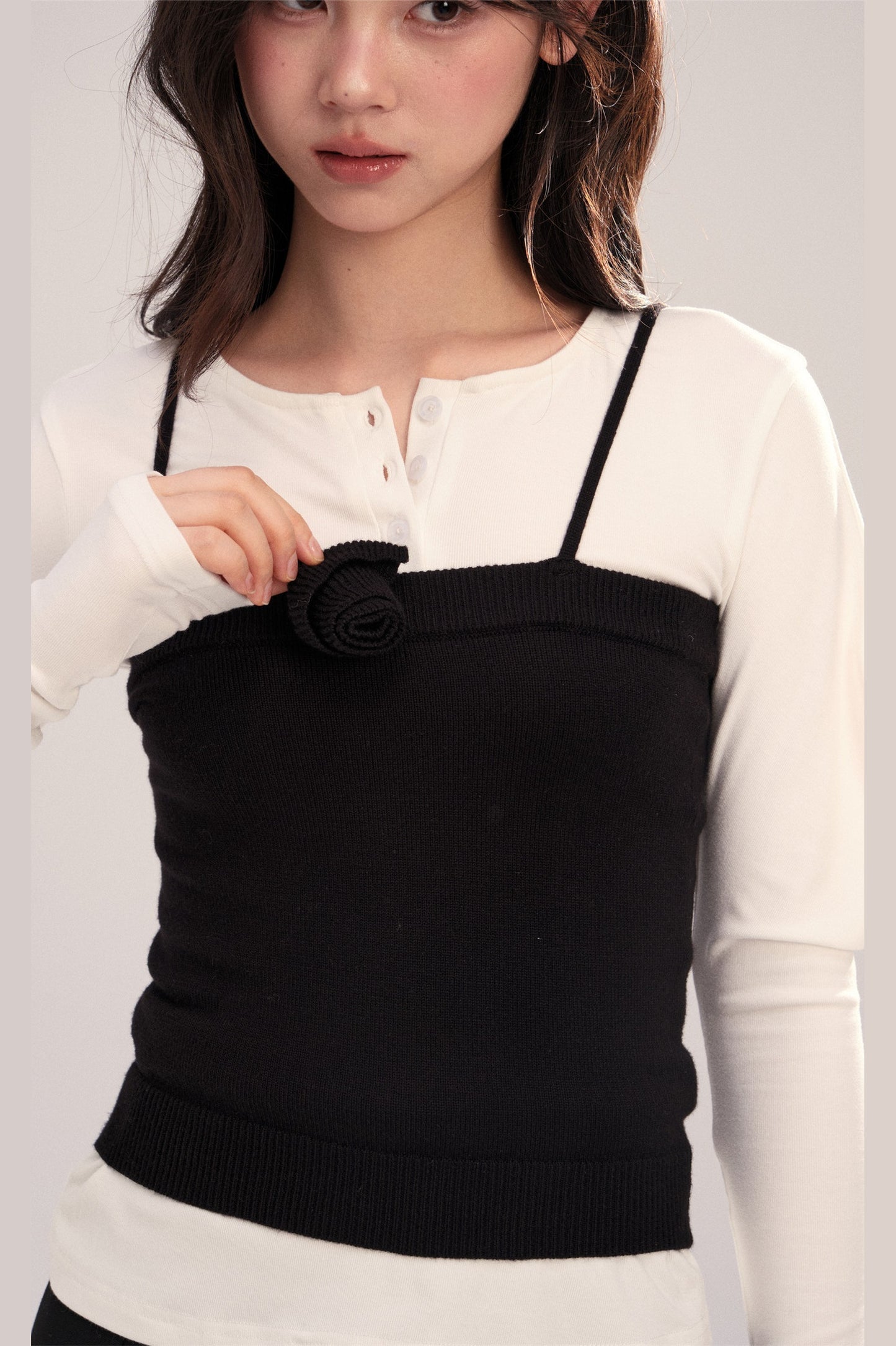 Slim Fit Knitted Vest