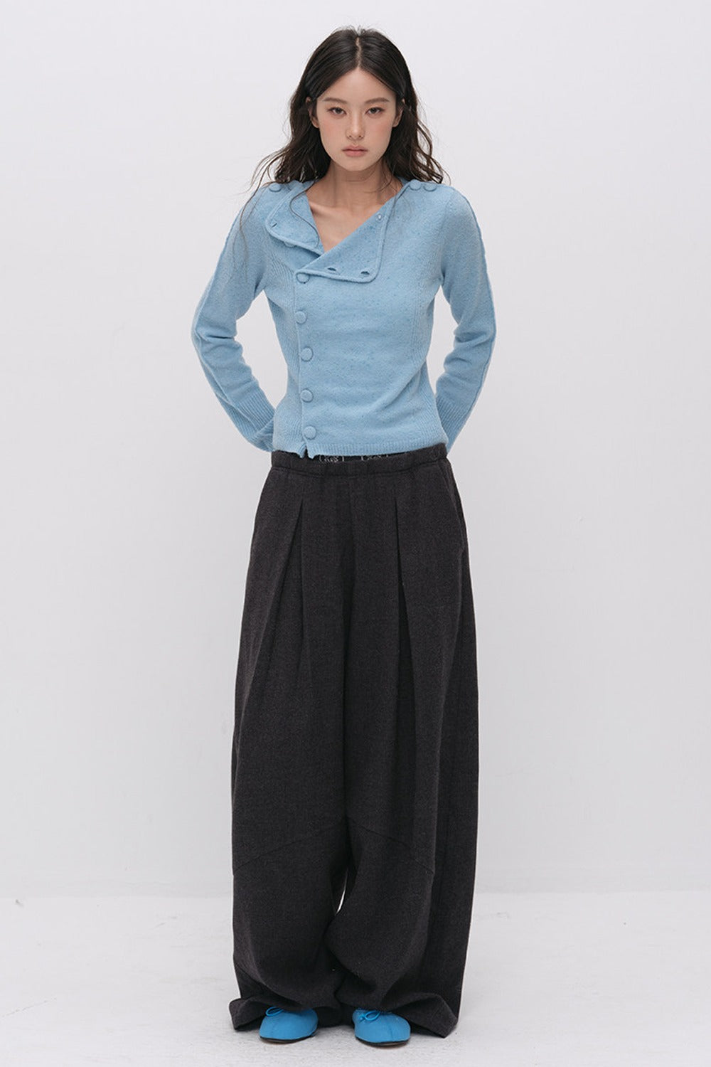 Merino Wool Knit Cardigan