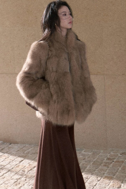 Fox Fur Jacket