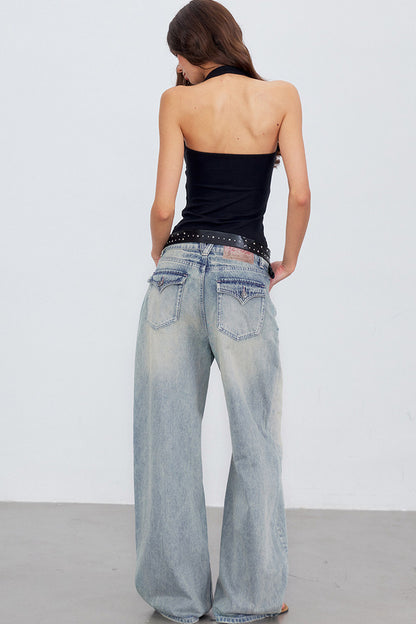Cross-Knot V-Neck Knit Vest
