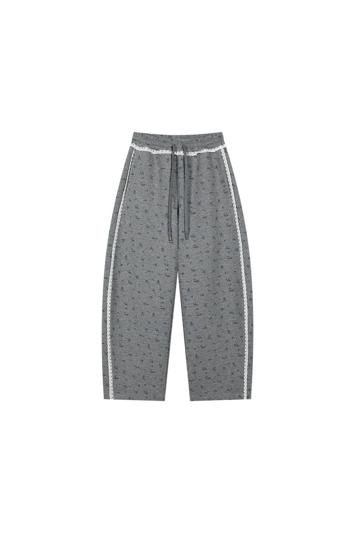 Floral Heart Hoodie and Scimitar Pants Set-Up