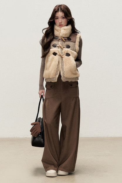 Three-Dimensional Straight-Leg Pants