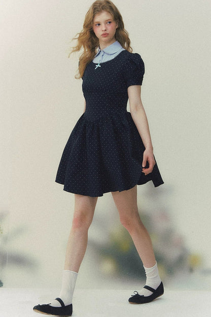 Polka Dot Retro Princess Dress