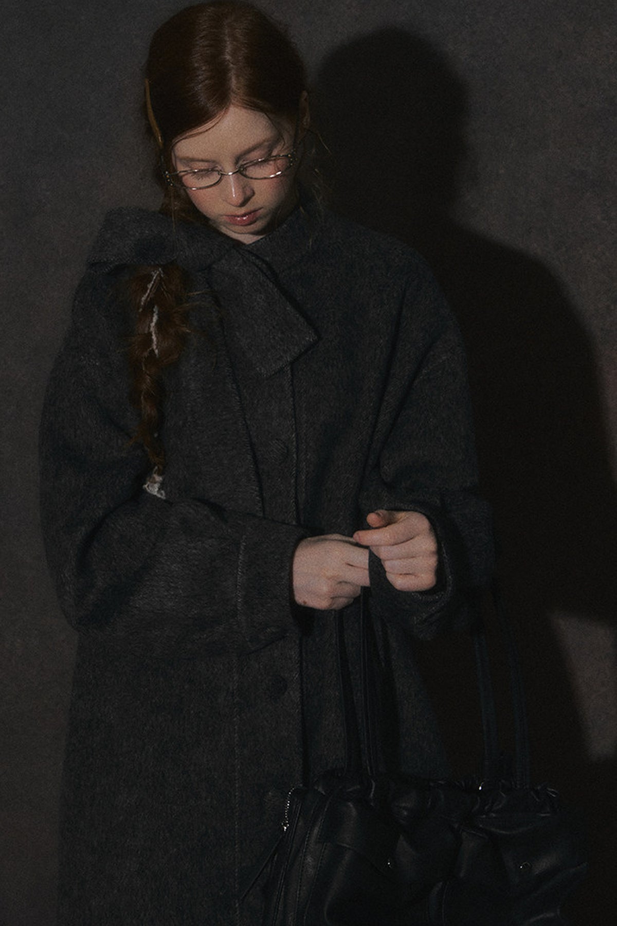 Long Double-Sided Wool Coat