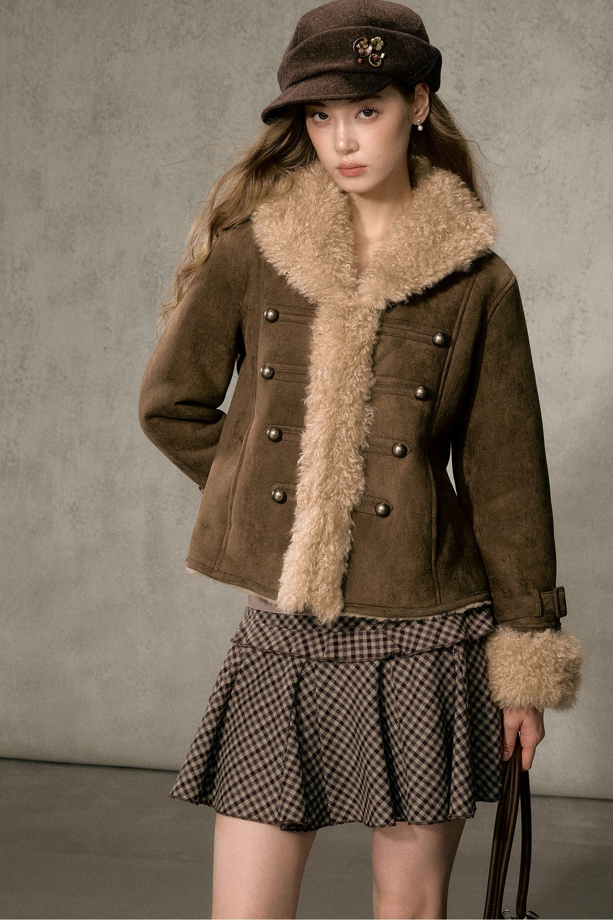 Fur Collar Jacket
